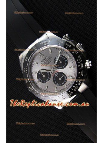 Rolex Cosmograph Daytona 116519LN Steel and Black Dial Original Cal.4130 Movement - Ultimate 904L Steel Watch 
