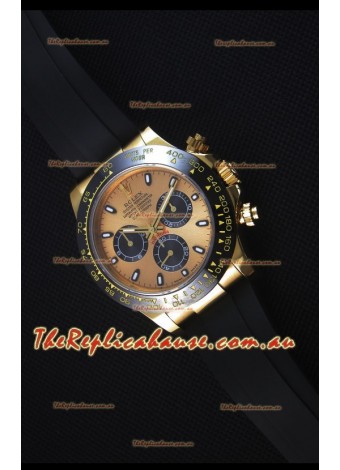 Rolex Daytona 116515 Everose 1:1 Mirror Replica Yellow Gold Swiss Watch