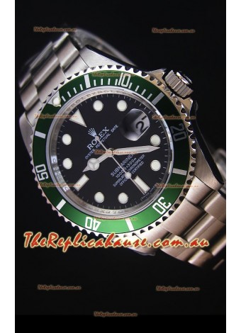 Rolex Submariner 11610LV Green Bezel - The Ultimate Best Edition 2017 Swiss Replica Watch
