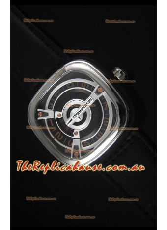 SevenFriday M2-2 Stainless Steel Watch with Miyota 8215 Movement