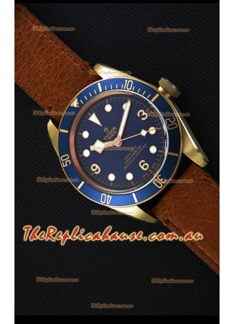 Tudor Heritage Bronze Black Bay Blue Bucherer Limited Edition Swiss Watch 1:1 Mirror Replica