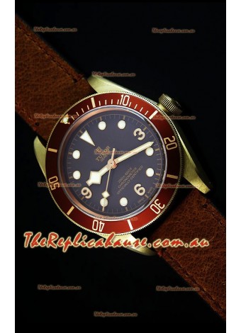 Tudor Heritage Bay Bronze Swiss Replica 1:1 Mirror Replica Edition with Two Straps