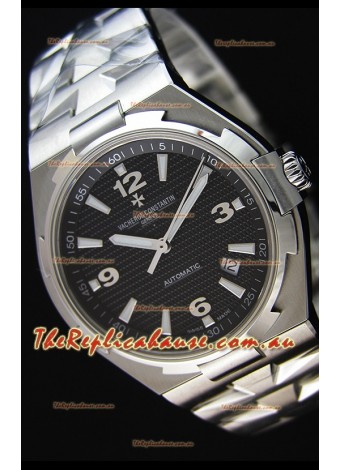 Vacheron Constantin Overseas Black Dial Swiss Replica Watch  