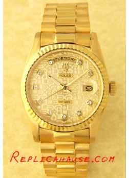 Rolex Day Date-Gold ROLX146