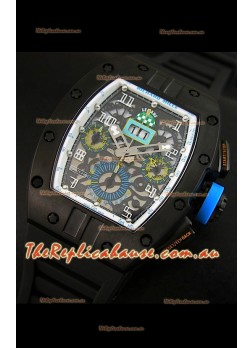 Richard Mille RM011 Filipe Massa PVD Casing Edition Swiss Replica Watch