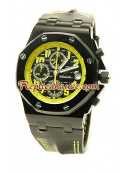 Audemars Piguet Royal Oak Offshore End of Days PVD Casing Swiss Wristwatch ADPGT125