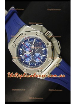 Audemars Piguet Royal Oak Offshore Michael Schumacher Quartz Movement Watch in Blue 