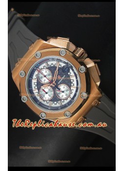 Audemars Piguet Royal Oak Offshore Michael Schumacher Quartz Movement in Rose Gold
