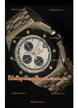 Audemars Piguet Royal Oak Offshore Watch in White Dial - Steel Case