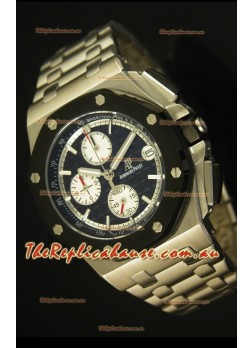 Audemars Piguet Royal Oak Offshore Watch in Black Dial - Steel Case