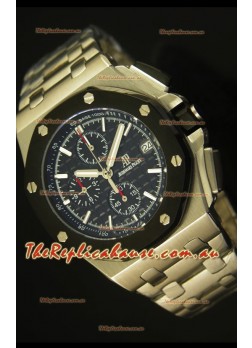 Audemars Piguet Royal Oak Offshore Watch in Black Dial - Steel Case