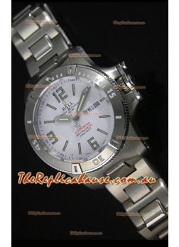 Ball Hydrocarbon Spacemaster Automatic Replica Day Date Watch in White Dial - Original Citizen Movement 