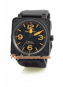 Bell and Ross BR01-92 Limited Edition Swiss Wristwatch BELLRS32