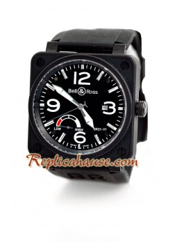 Bell and Ross BR01-97 Power Reserve Swiss Wristwatch BELLRS63