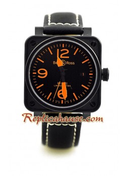 Bell and Ross BR01-92 Limited Edition Swiss Wristwatch - MidSized BELLRS35