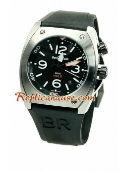 Bell and Ross BR 02 Steel Wristwatch BELLRS07