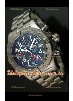 Breitling Skyland Avenger Swiss Replica Watch with PVD Coating - Mirror Replica