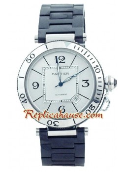 Cartier De Pasha SeaTimer Wristwatch CTR72