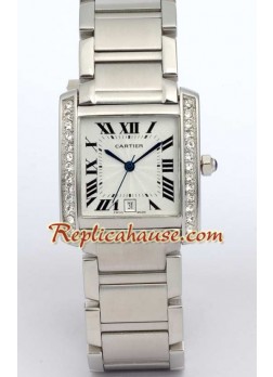 Cartier Tank Francaise Grand Modele Men's CTR246