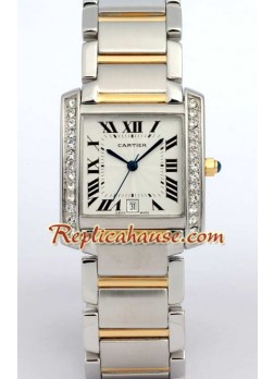 Cartier Tank Francaise Grand Modele Men's CTR245