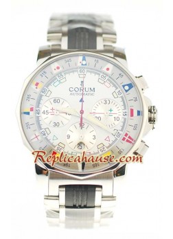 Corum Admirals Cup Chronograph Swiss Wristwatch CORM16