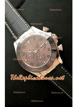 Rolex Daytona Monobloc Cerachrome Everose Swiss Watch - 1:1 Mirror Replica