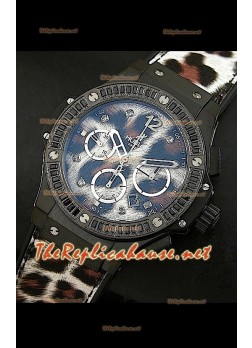 Hublot Big Bang PVD Coated Casing Leopard Edition Watch
