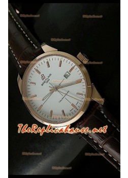 Breitling Transocean Swiss Replica Watch in Rose Gold