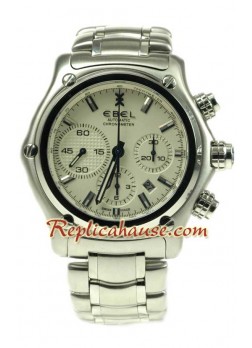 Ebel Swiss 1911 BTR Chronograph Wristwatch EBL08
