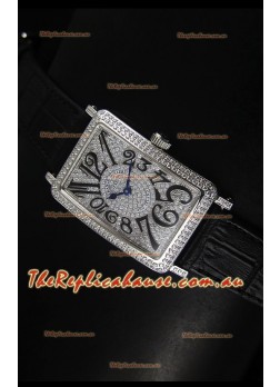 Franck Muller Master of Complications Long Island Ladies Watch in Stainless Steel 