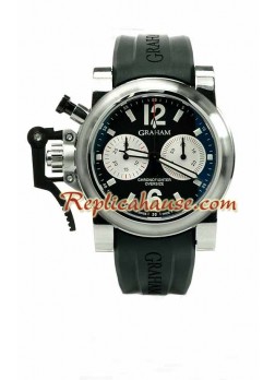 Graham Oversize Chronofighter Swiss Wristwatch GRHM12
