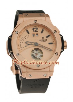 Hublot Big Bang Big Date Power Reserve Tourbillon Wristwatch HBLT54