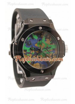 Hublot Big Bang Wristwatch Army Dial 48MM HBLT91