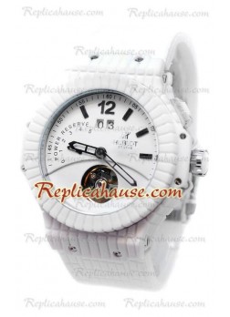 Hublot Big Bang Rubber Mat Tourbillon Power Reserve Wristwatch HUB-20110520
