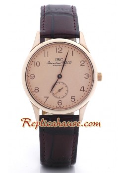 IWC Portuguese F.A Jones Wristwatch IWC134