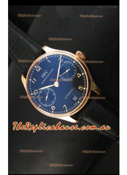 IWC Portugieser IW500702 Swiss Automatic Watch in Black Dial - Updated 1:1 Mirror Replica  