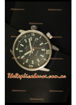IWC Aquatimer Automatic Vintage 1967 Swiss Timepiece in Black Dial