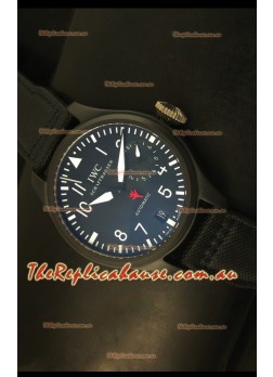 IWC Big Pilot Top Gun Ceramic Case Timepiece - 1:1 Mirror Replica