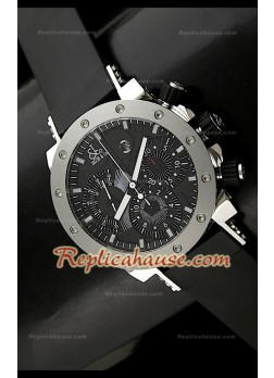 Jacob and Co EPIC II Swiss Watch with Steel Bezel