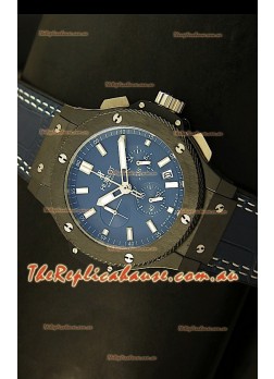 Hublot Big Bang Black Ceramic Case Watch in Quartz Movement