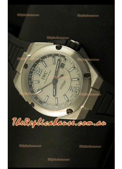IWC Ingenieur Full Titanium Swiss Replica Watch in Grey Dial