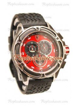 Lamborghini Mesh Chronograph Japanese Wristwatch LAMBO01