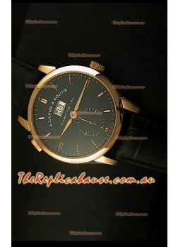 A.Lange & Sohne Reguliert Manual Handwind Watch in Pink Gold Case