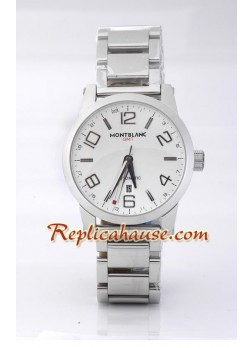 Mont Blanc Timewalker - GMT Wristwatch MBLNC27