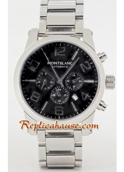 Mont Blanc Timewalker - Black Dial MBLNC36