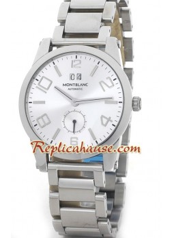 Mont Blanc Timewalker - Silver Dial MBLNC30