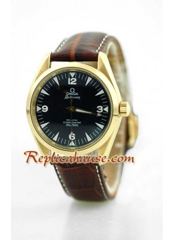 Omega Co-Axial Railmaster Swiss Wristwatch OMEG51