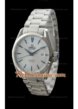 Omega Seamaster Aqua Terra Swiss Replica Watch - 1:1 Mirror Replica