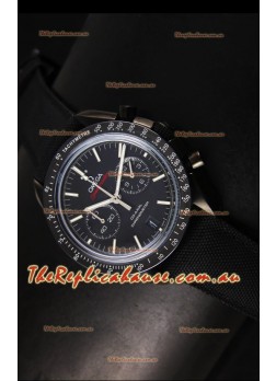 Omega Speedmaster Moon Watch Co-Axial Japanese Replica Watch Black Case Watch