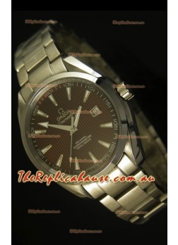 Omega Seamaster Aqua Terra Co-Axial Brown Dial - 1:1 Ultimate Mirror Edition